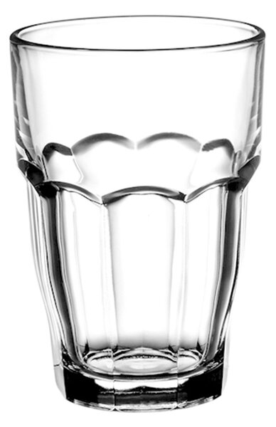 Confezione 6 bicchieri Longdrink Rockbar in vetro trasparente cl 37