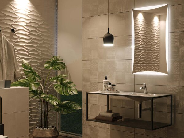 Specchio con illuminazione LED M5