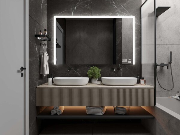 Specchio con illuminazione LED M2