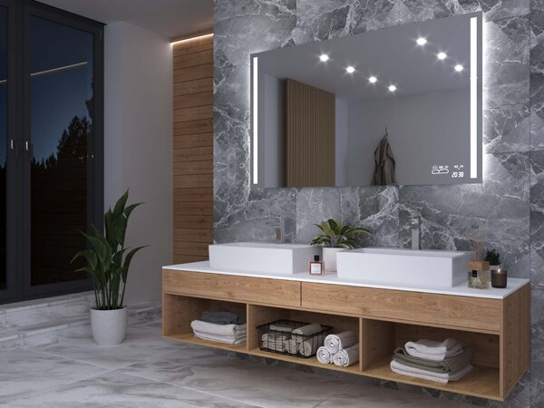 Specchio con illuminazione LED M4