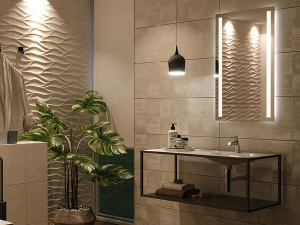 Specchio con illuminazione LED M4