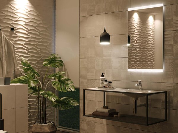 Specchio con illuminazione LED M13