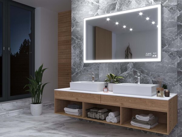 Specchio con LED illuminazione M1 premium