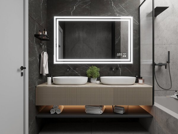 Specchio con LED illuminazione M3 premium
