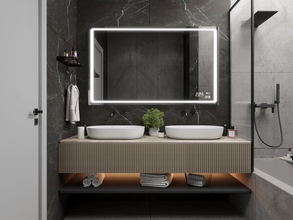 Specchio con LED illuminazione M6 premium