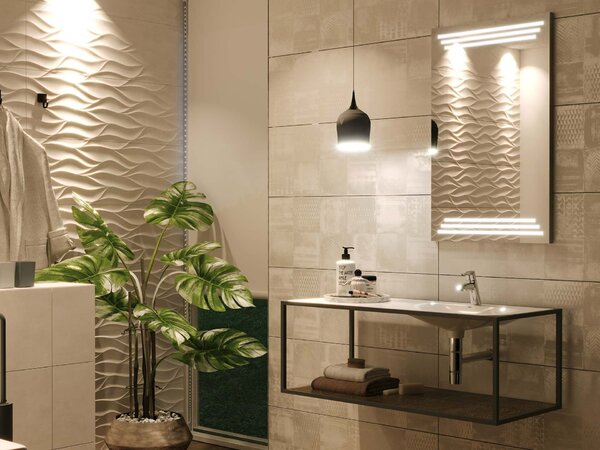 Specchio con LED illuminazione M17 premium