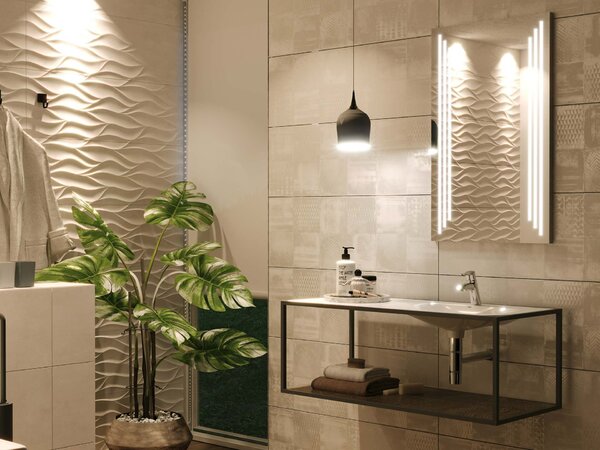 Specchio con LED illuminazione M18 premium