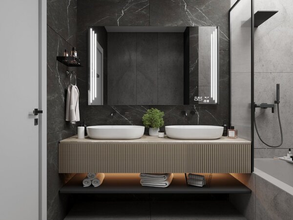 Specchio con LED illuminazione M18 premium