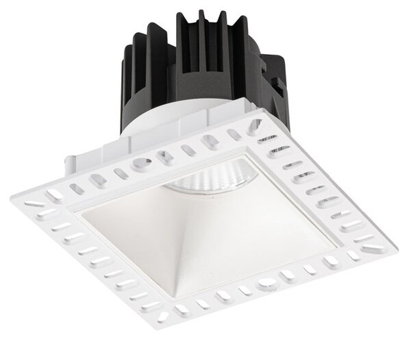 Faretto Ad Incasso Contemporaneo Game Alluminio Bianco Led 11W 3000K Ip40