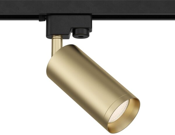 Faretto Per Binario Moderno Focus Alluminio Oro 1 Luce