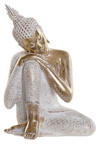 Statuetta in resina meditazione Buddha Decor decorazioni per la