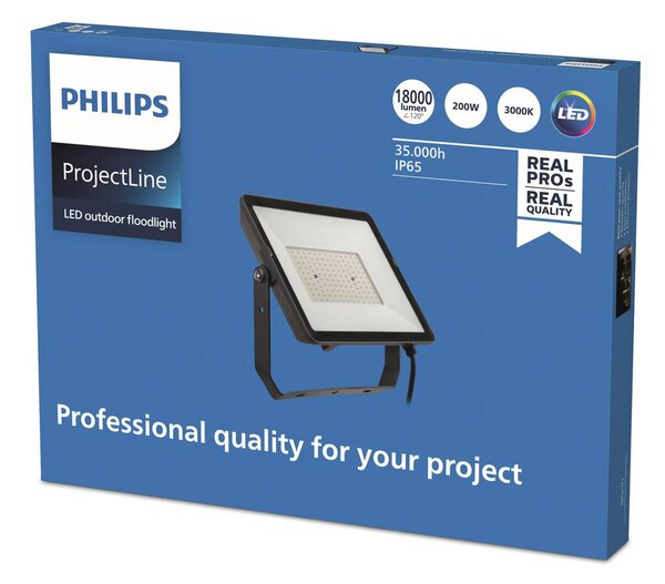 Philips ProjectLine, faretto da esterno a LED 3.000K 200W