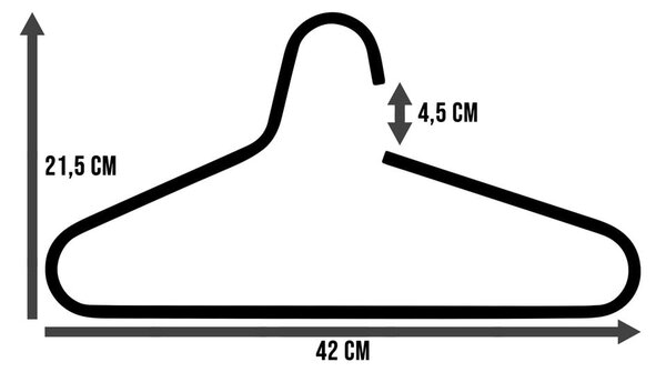 Grucce in set in metallo 5 pz Victorie – Spinder Design
