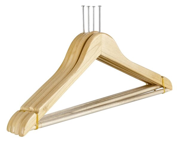 Appendini in legno in set da 4 Hotel - Wenko