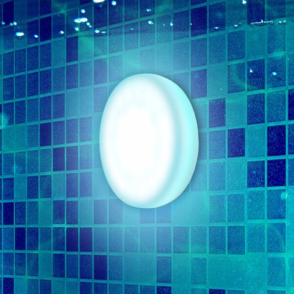 Newgarden Papaya lampione a LED accu IP68 RGBW Papaya, dimmerabile, Bianco / Opale, Plastica, Moderno
