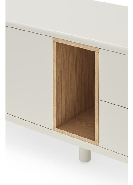 Mobile TV color crema 180x56x40 cm Corvo – Teulat