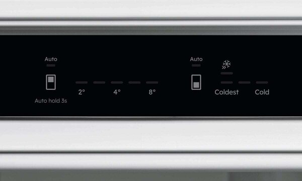 Aeg Frigorifero da Incasso Combinato Capacit 207 Litri Classe energetica E Raffreddamento No Frost colore Bianco - NSC7C191ES Series 7000