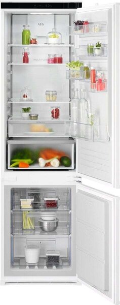 Aeg Frigorifero da Incasso Combinato Capacit 207 Litri Classe energetica E Raffreddamento No Frost colore Bianco - NSC7C191ES Series 7000