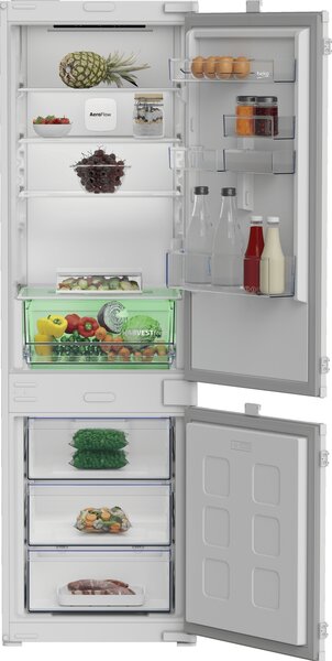 Beko Frigorifero da Incasso Combinato Capacit 194 Litri Classe energetica E Raffreddamento No Frost colore Bianco - B3BCNA294HS