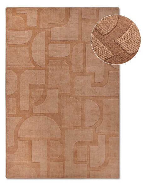 Tappeto marrone in lana tessuto a mano 190x280 cm Alexis - Villeroy&Boch