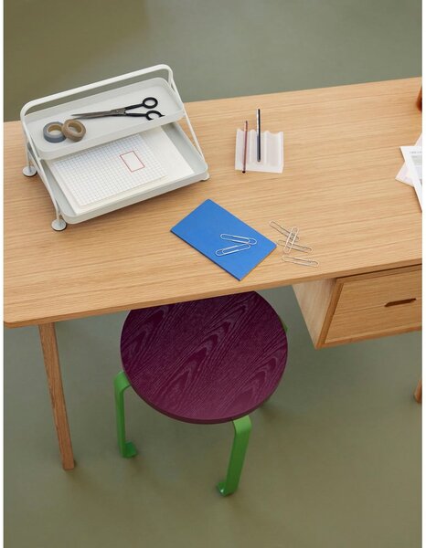 Tavolo da lavoro in rovere 57x120 cm Architect - Hübsch