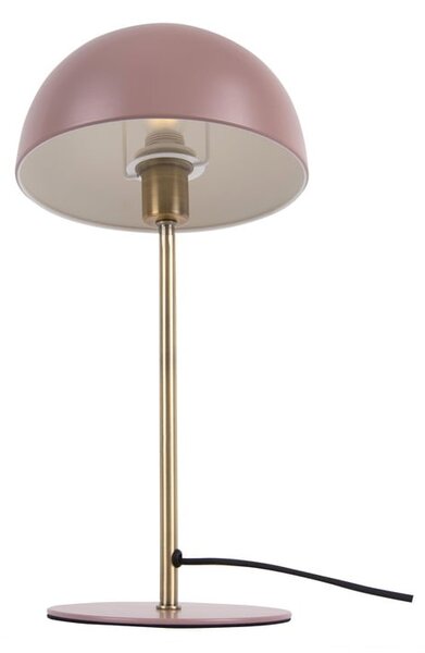 Lampada da tavolo rosa con dettagli dorati Bonnet - Leitmotiv