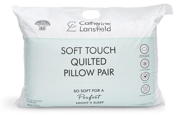 Cuscino 2 pezzi 74x48 cm Comfort - Catherine Lansfield