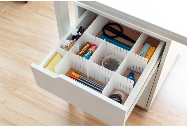 Set di divisori per cassetti in plastica 6 pz – Compactor