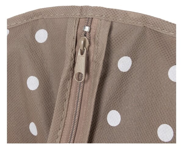 Copriabiti beige a pois, 100 cm Rivoli - Compactor