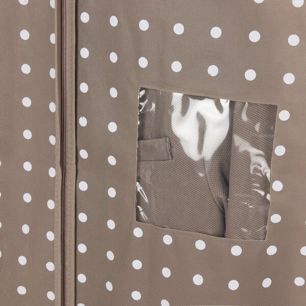 Copriabiti beige a pois, 100 cm Rivoli - Compactor