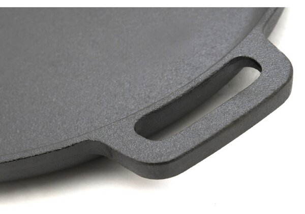 Padella grill in ghisa nera Ghisa, 35 x 32 cm - Cattara