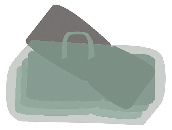 Telo protettivo per sedie da giardino 125x32x50 cm - Garden Pleasure