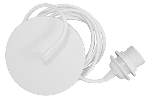 Cavo di sospensione bianco per apparecchi di illuminazione, lunghezza 210 cm Rosette - UMAGE