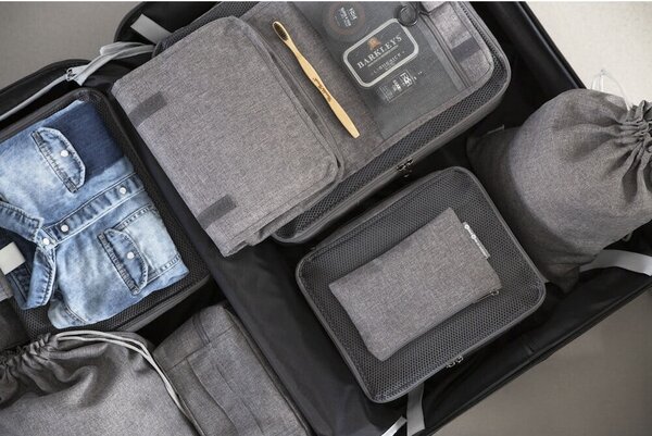 Organizer da viaggio in tessuto in set da 2 - Bigso Box of Sweden