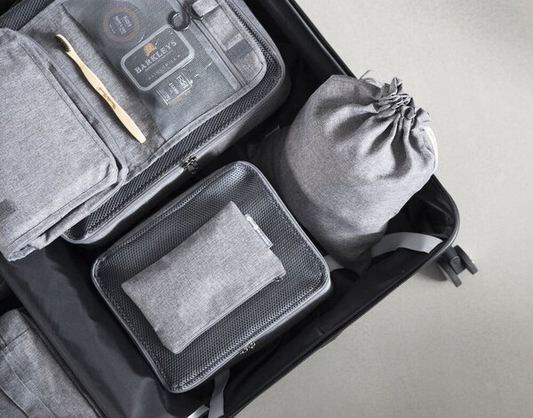 Organizer da viaggio in tessuto in set da 2 - Bigso Box of Sweden