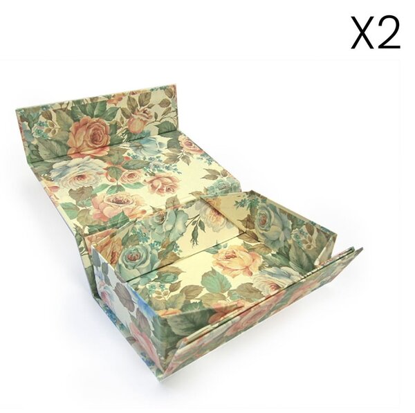 Scatole regalo in set da 2 12x20 cm Lady Rose - Kartos