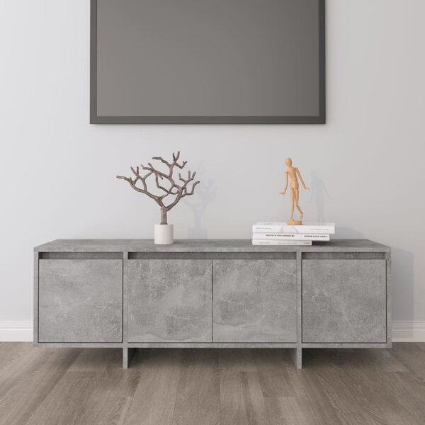 Mobile TV Grigio Cemento 120x30x40,5 cm in Truciolato