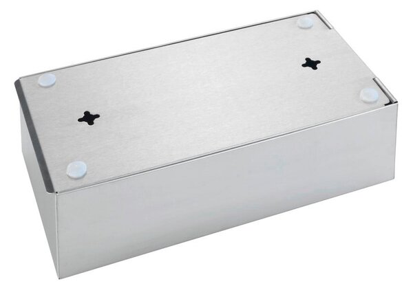 Scatola in acciaio inox per salviette cosmetiche - Wenko