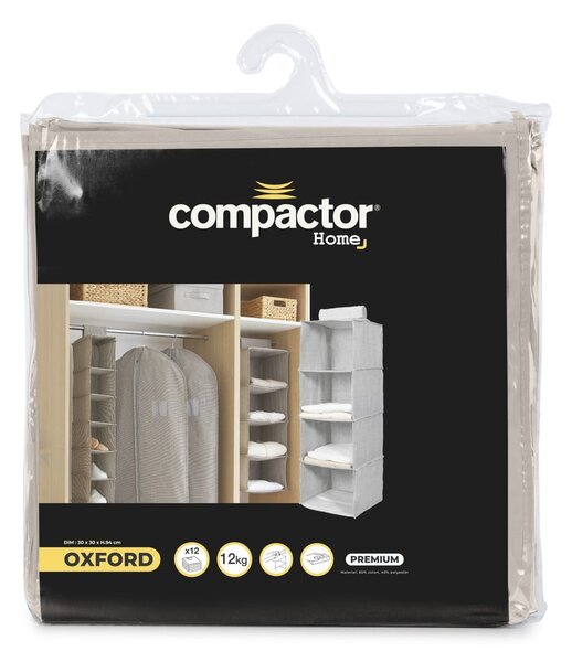 Organizer in tessuto appeso per il guardaroba Oxford - Compactor