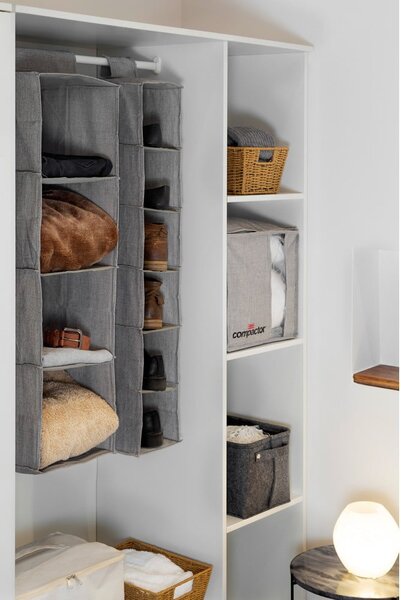 Organizer in tessuto appeso per il guardaroba Oxford - Compactor