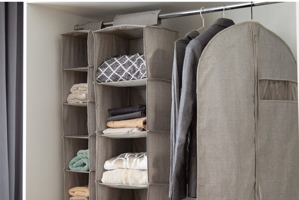 Organizer in tessuto appeso per il guardaroba Oxford - Compactor