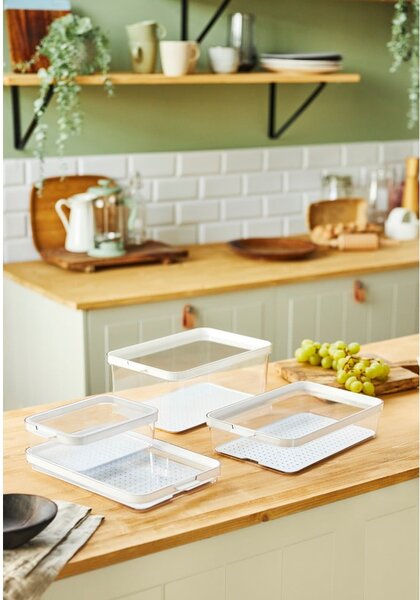 Organizer da frigo in plastica Cauma - Rotho