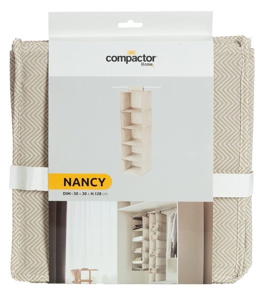 Organizer in tessuto appeso per il guardaroba Nancy - Compactor