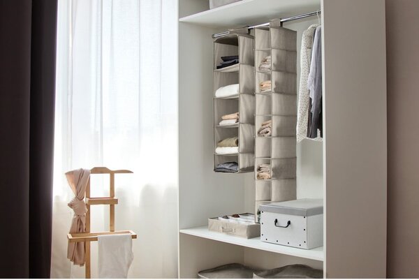 Organizer in tessuto appeso per il guardaroba Nancy - Compactor