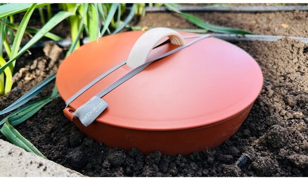 Compostiera color terracotta – Plastia