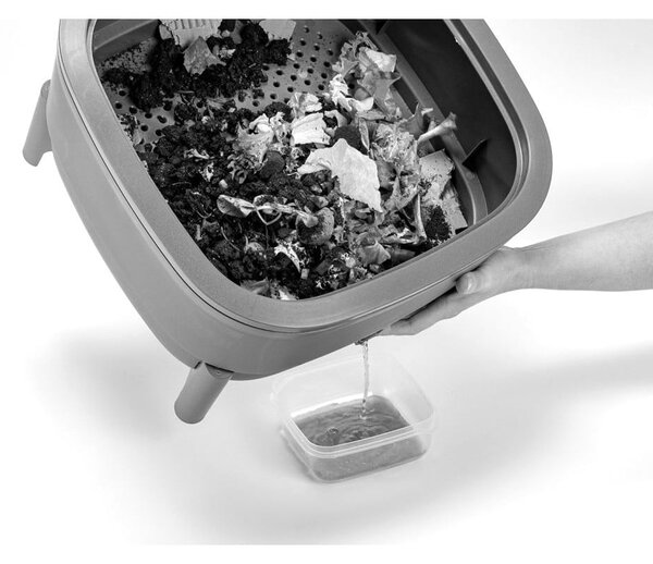 Compostiera grigia 30 l Urbalive – Plastia