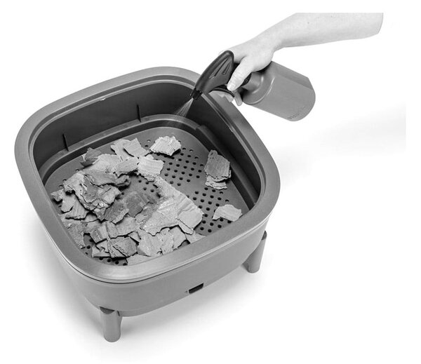 Compostiera grigia 30 l Urbalive – Plastia
