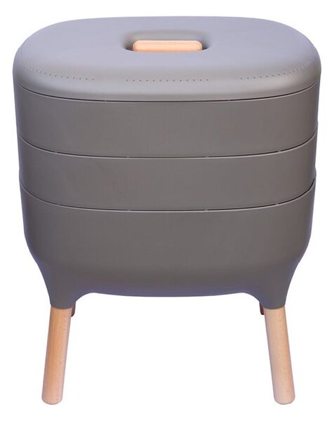Compostiera grigia 21,7 l Urbalive – Plastia