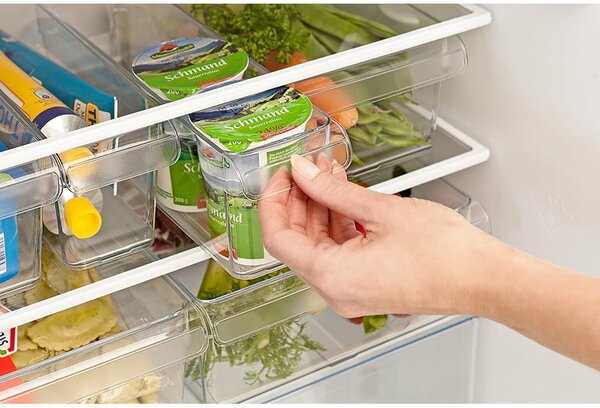 Organizer da frigo in plastica da 1,6 l Loft - Rotho