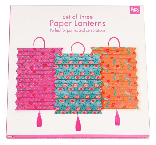 Set di 3 lanterne decorative - Rex London